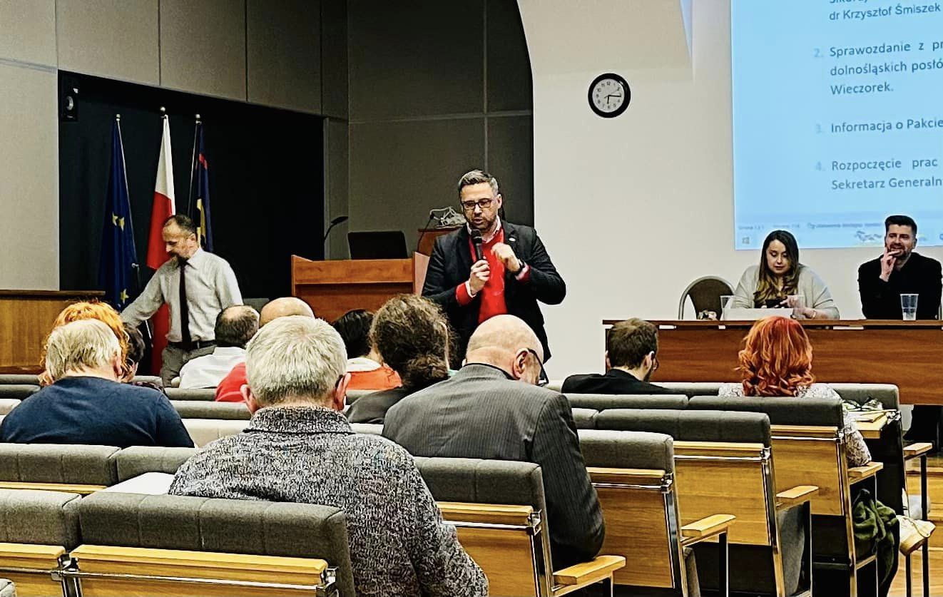 2023 03 06 Rada Dolnośląska z udziałem Sekretarzy z Warszawy